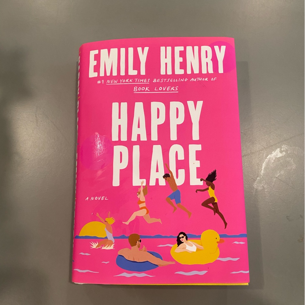 Happy Place by Emily Henry (Yellow Hardback)